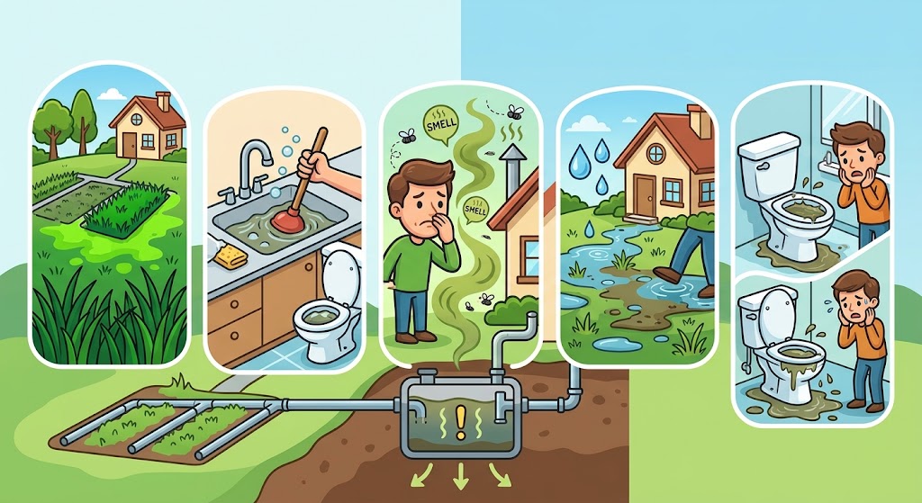 5 Warning Signs Your Septic System Is Failing