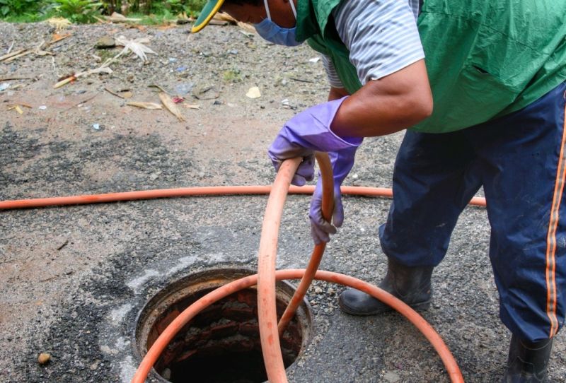 Soak Pit Cleaning